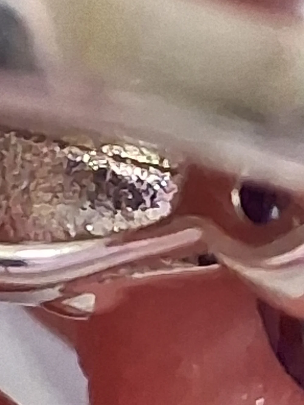 Glass Sterling Silver Purple Solitaire Ring - Elegant Women’s Jewelry
